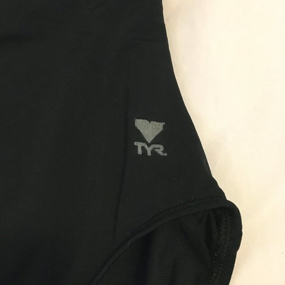 Vintage TYR Square Neck Controlfit Women's Athletic Swimsuit - Picture 10 of 14